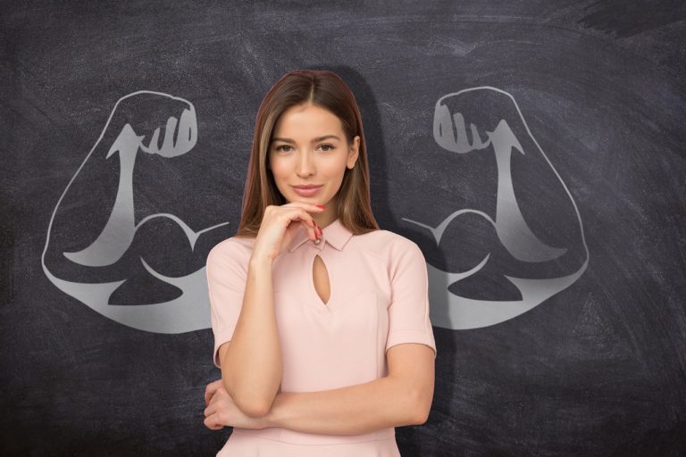 woman, chalkboard, muscles-6083102.jpg